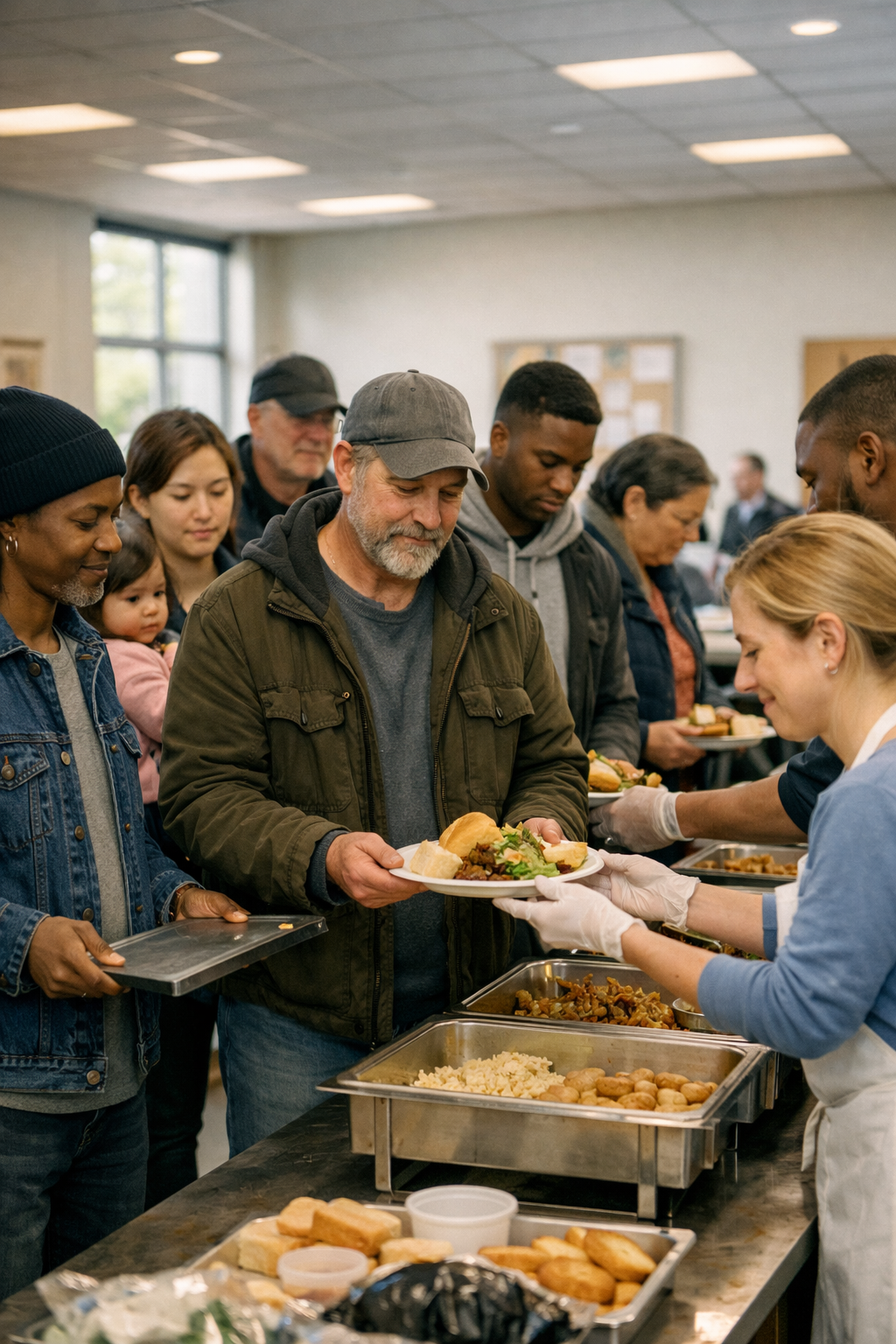 Soup kitchen picture